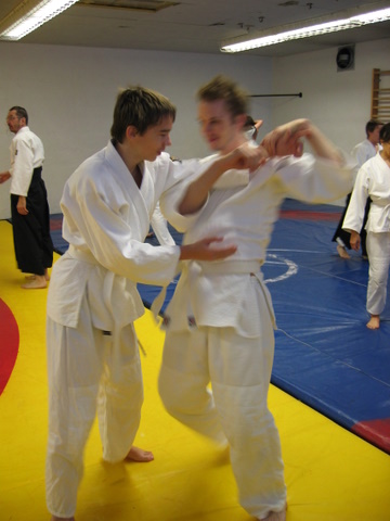 Aikidoträning i Kemi